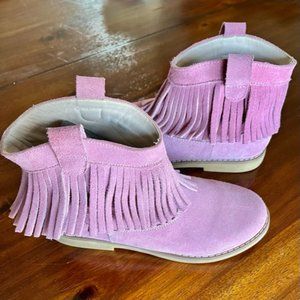 Elephantito Unisex-Child Bootie w Fringes Fashion Boot Size 2(US 33)